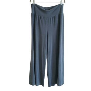 Bryn Walker Bamboo Organic Cotton Wide Leg Palazzo Pants Women's L Jersey